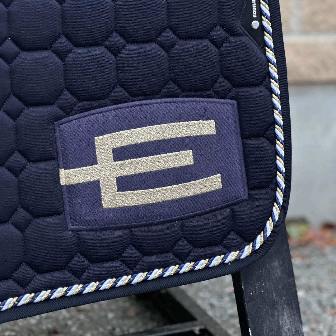 EQUILINE HOPPSCHABRAK MED E-LOGGA E28 BLUE-GL.GOLD P93 - 2