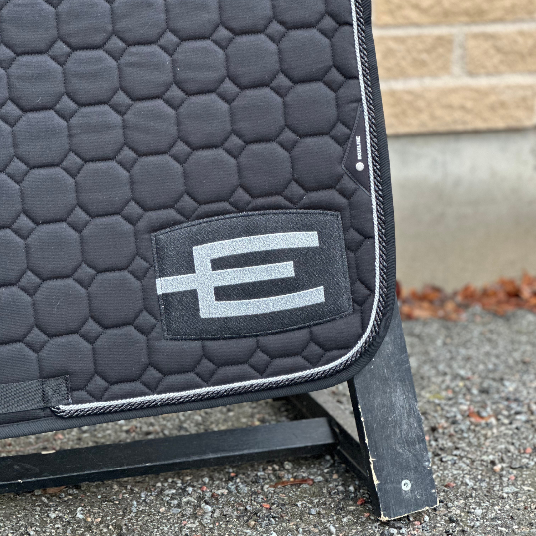 EQUILINE HOPPSCHABRAK MED E-LOGGA E22 GL.BLACK-GLSILVER P112-P35 - 2