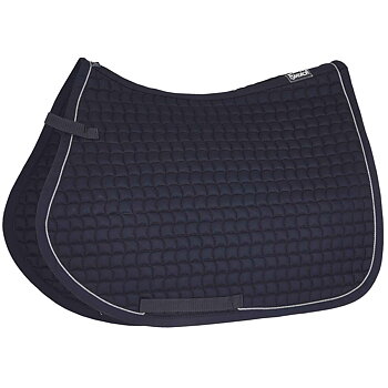 ESKADRON SADDLE PAD COTTON SILVER CORD ALLROUND