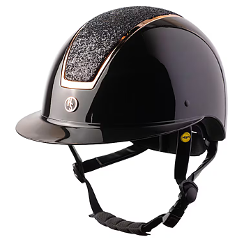 HANSBO SPORT RIDHJÄLM MIPS VISION GOLDEN CHROME