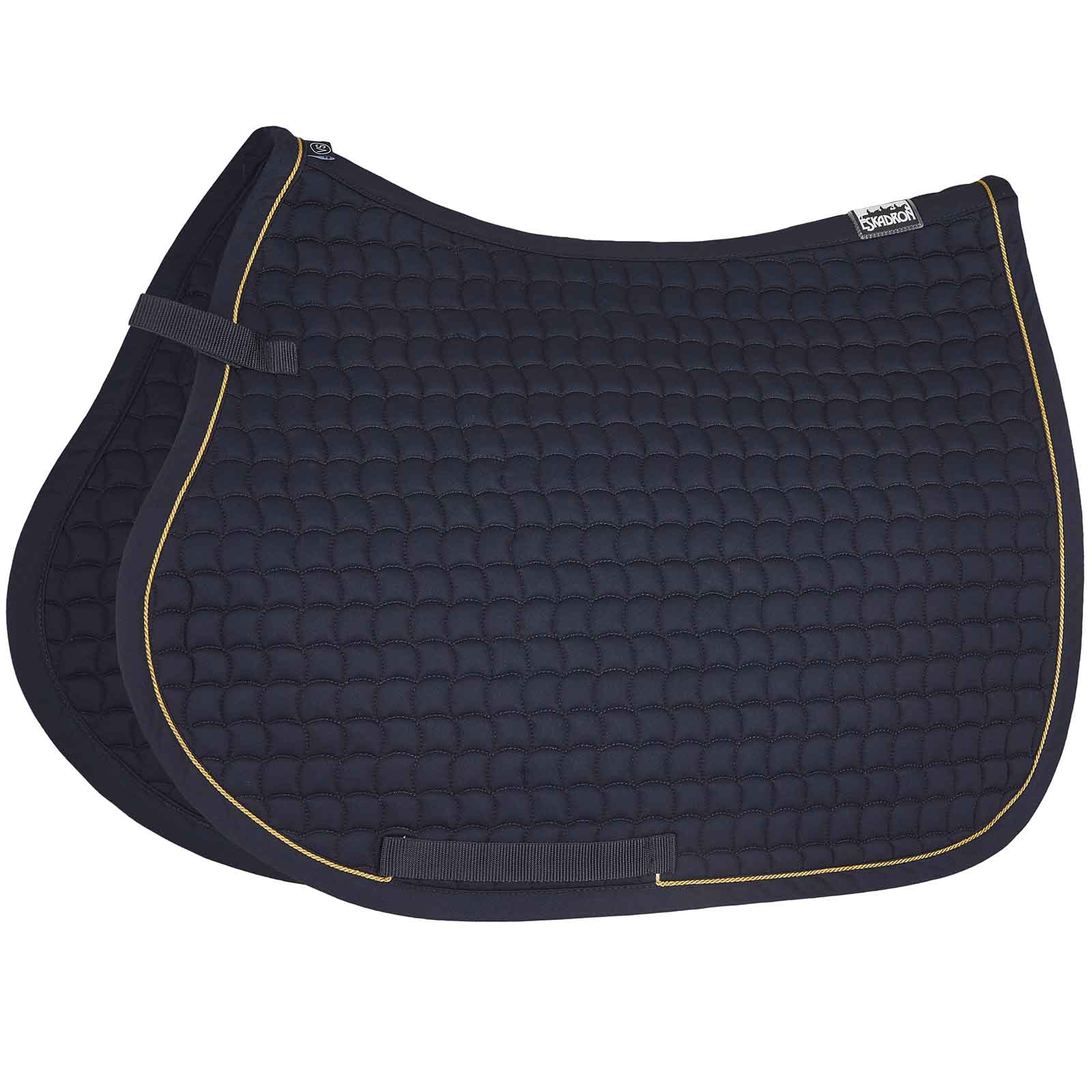 ESKADRON SADDLE PAD COTTON GOLD CORD ALLROUND - 6