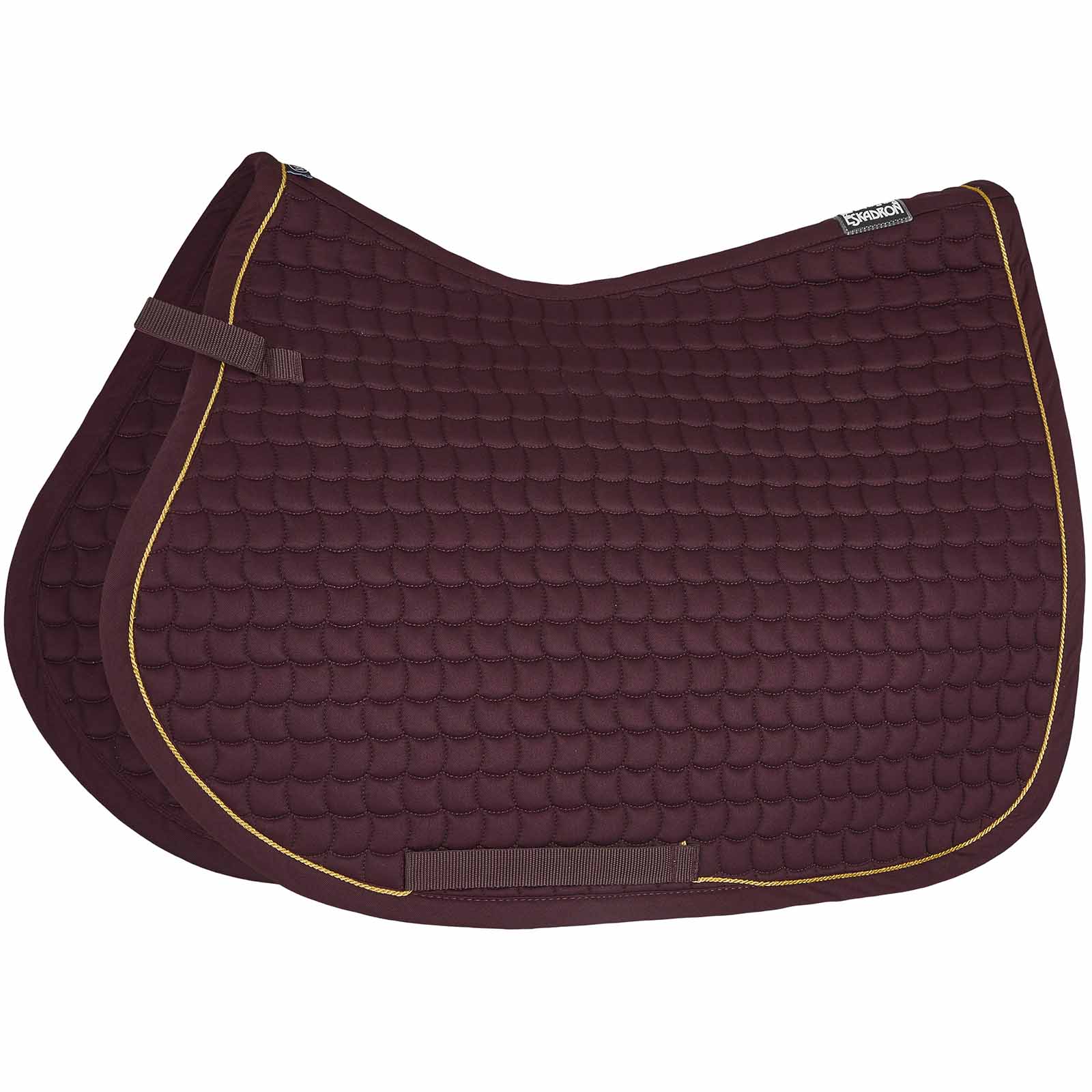ESKADRON SADDLE PAD COTTON GOLD CORD ALLROUND - 2