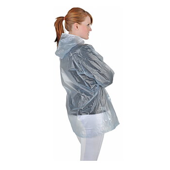 HKM RAINJACKET TRANSPARENT SHORT