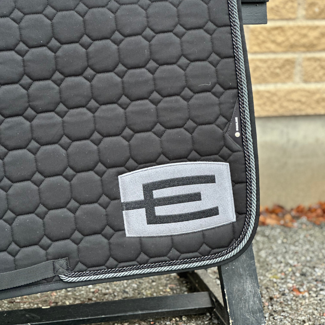 EQUILINE HOPPSCHABRAK MED E-LOGGA E33 GRAY-GL.BLACK P84+P112 - 2