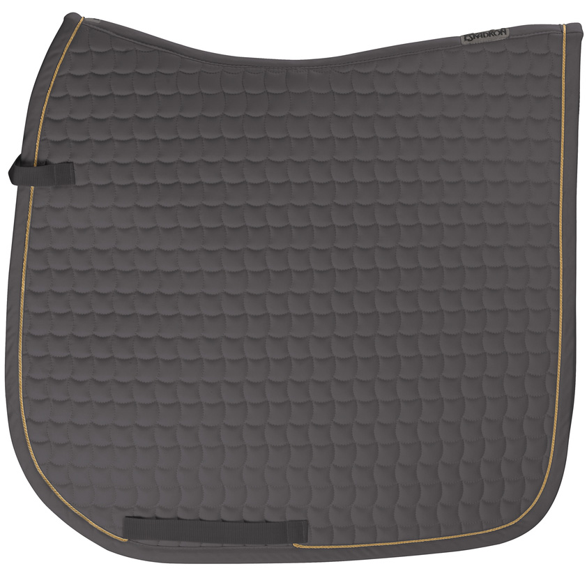 ESKADRON SADDLE PAD COTTON GOLD CORD DRESSAGE - 6