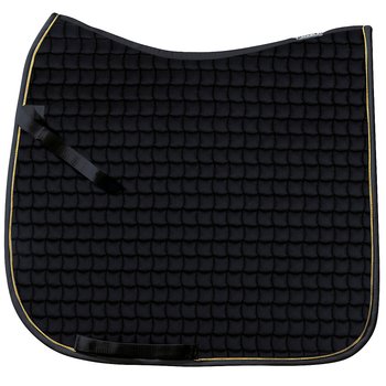 ESKADRON SADDLE PAD COTTON GOLD CORD DRESSAGE