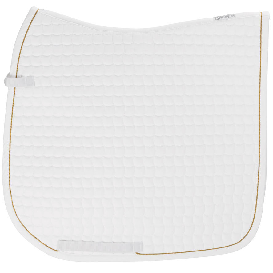 ESKADRON SADDLE PAD COTTON GOLD CORD DRESSAGE - 3