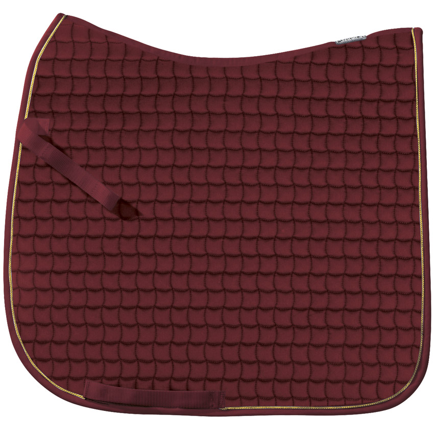 ESKADRON SADDLE PAD COTTON GOLD CORD DRESSAGE - 8