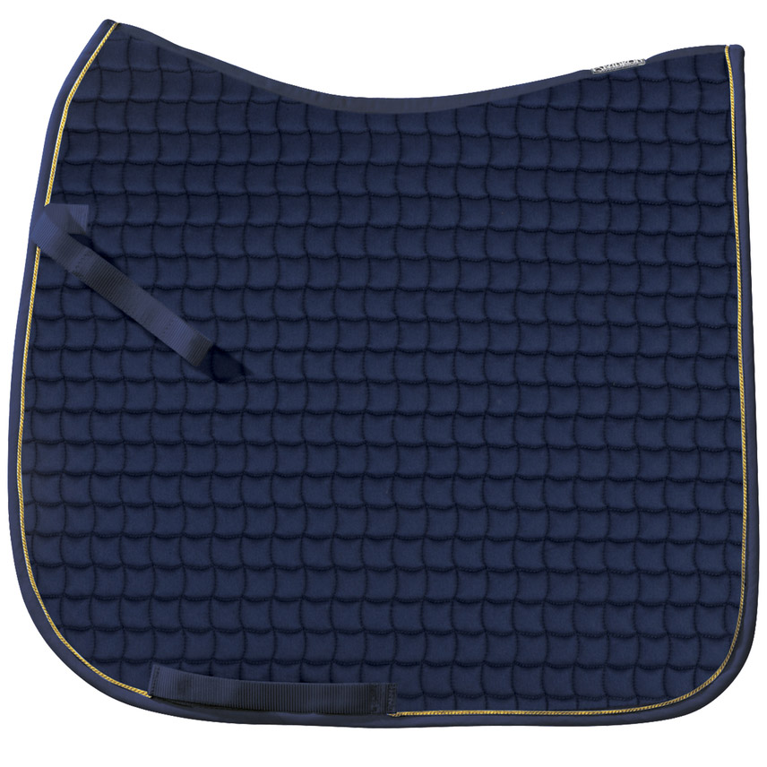 ESKADRON SADDLE PAD COTTON GOLD CORD DRESSAGE - 7