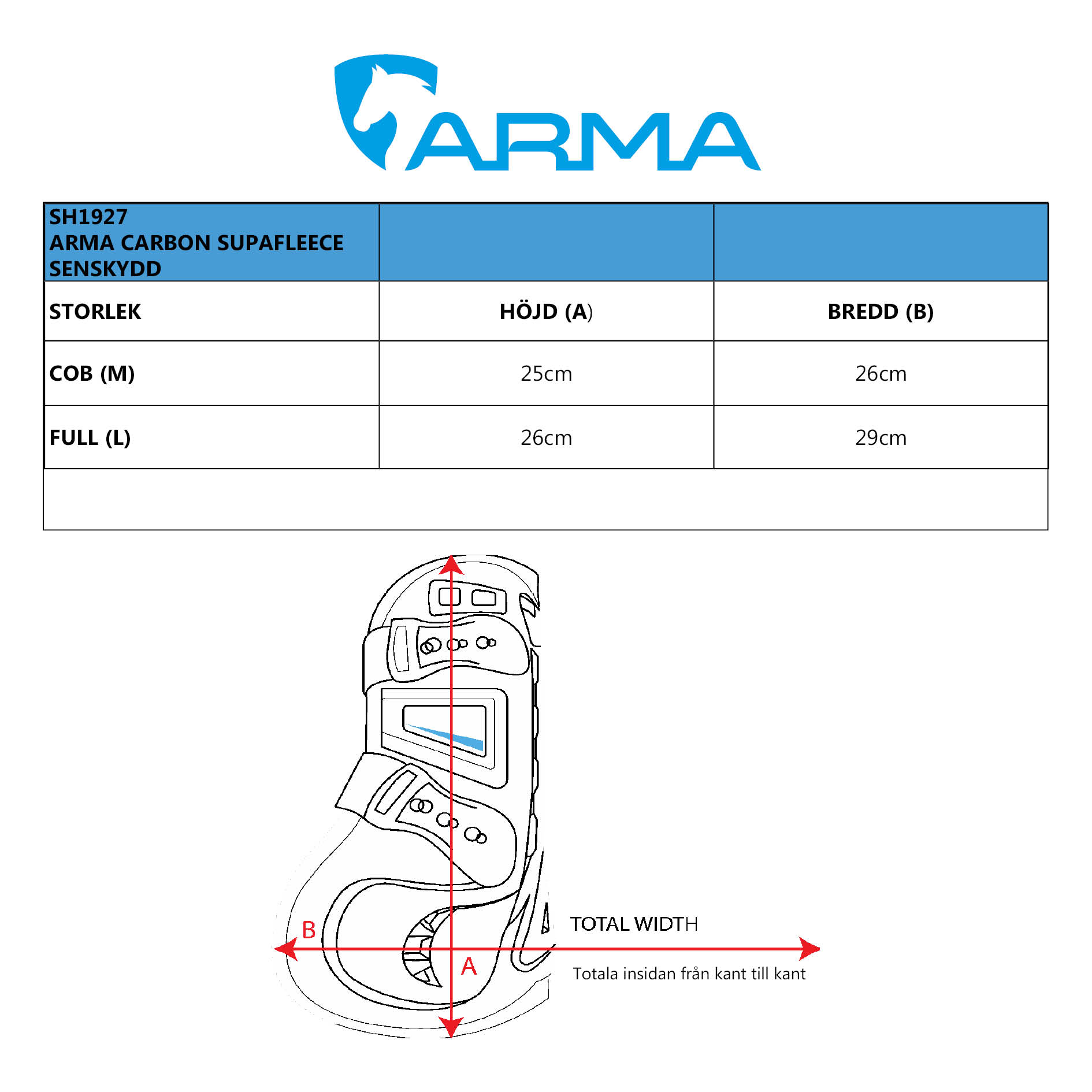 ARMA CARBON SUPAFLEECE SENSKYDD - 4