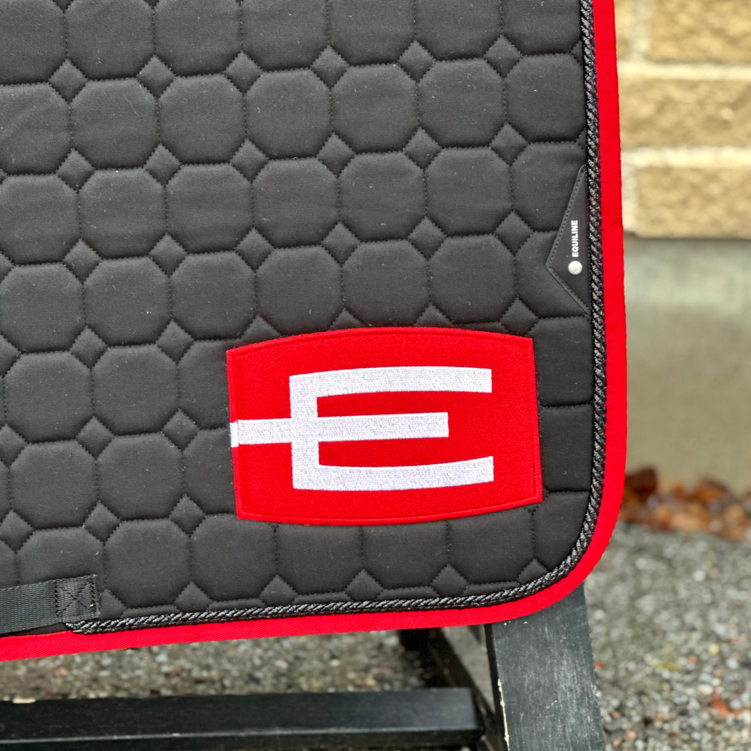 EQUILINE HOPPSCHABRAK MED E-LOGGA E01 RED-WHITE K6+P112 - 2