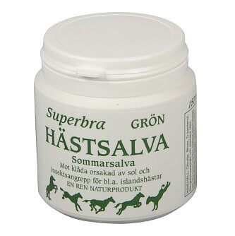 SUPERBRA HÄSTSALVA GRÖN