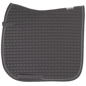 ESKADRON SADDLE PAD COTTON SILVER CORD DRESSAGE