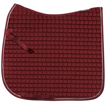 ESKADRON SADDLE PAD COTTON SILVER CORD DRESSAGE