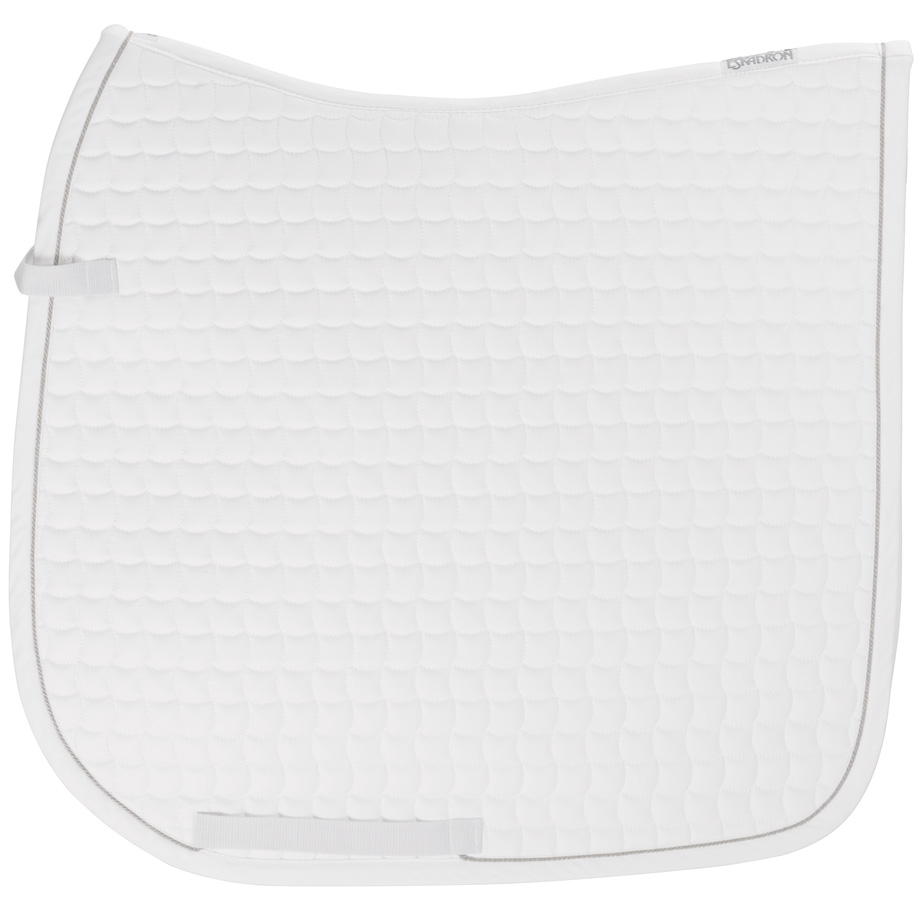 ESKADRON SADDLE PAD COTTON SILVER CORD DRESSAGE - 4