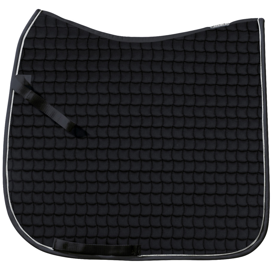 ESKADRON SADDLE PAD COTTON SILVER CORD DRESSAGE - 7