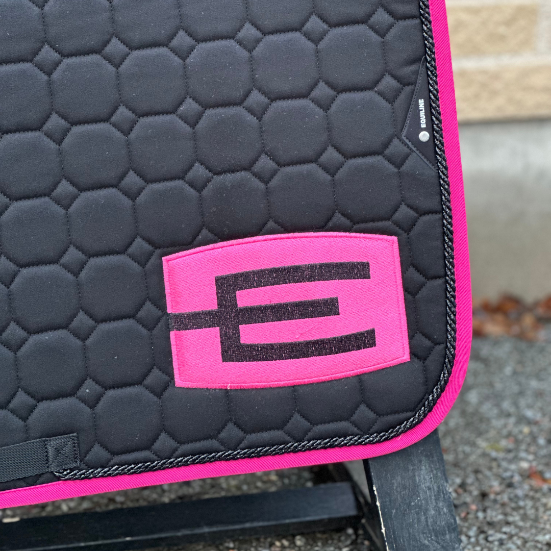 EQUILINE HOPPSCHABRAK MED E-LOGGA E43 PINK-GL.BLACK K94+P112 - 2