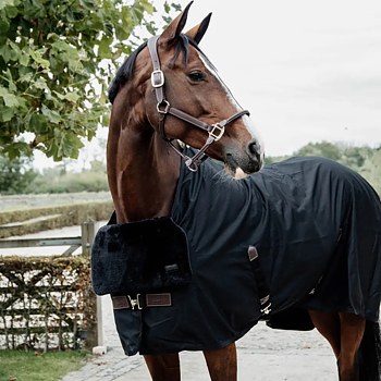 KENTUCKY HORSE BIB CHEST PROTECTION SHEEPSKIN