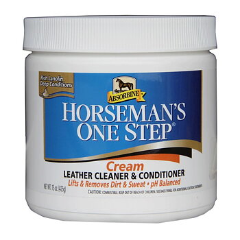 ABSORBINE HORSEMAN ONE STEP CREAM LEATHER CLEANER & CONDITIONER