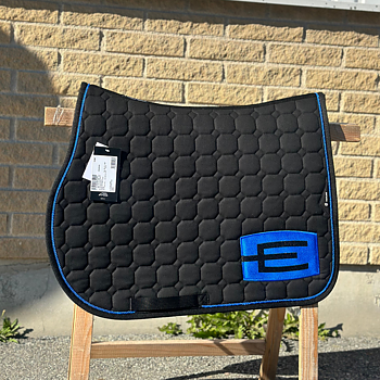 EQUILINE HOPPSCHABRAK MED E-LOGGA BLACK/ROYALBLUE P374