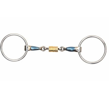 SHIRES 3-DELAT BLUE SWEET IRON BETT MED RULLAR