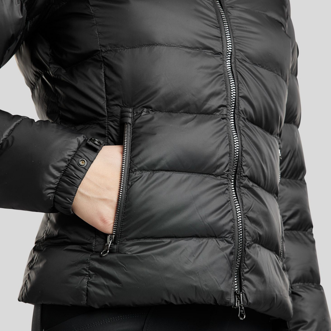 MONTAR MOATHENA REFINED SHORT JACKET - BLACK - 5
