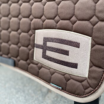 EQUILINE HOPPSCHABRAK CAPPUCCINO E-LOGGA, KANTBAND + 1 PASSPOAL
