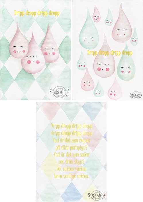 Pastel drops