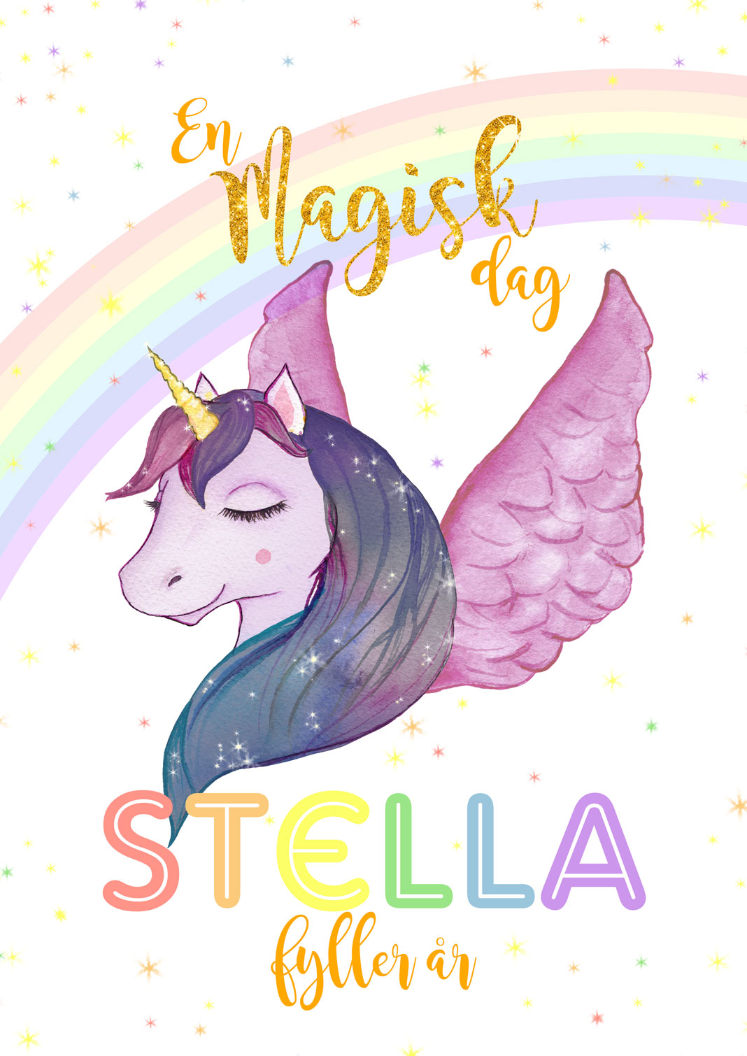 Invitation cards Alicorn - 2