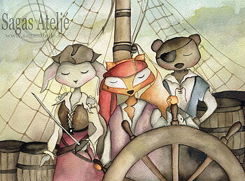 Pirates of the seven seas