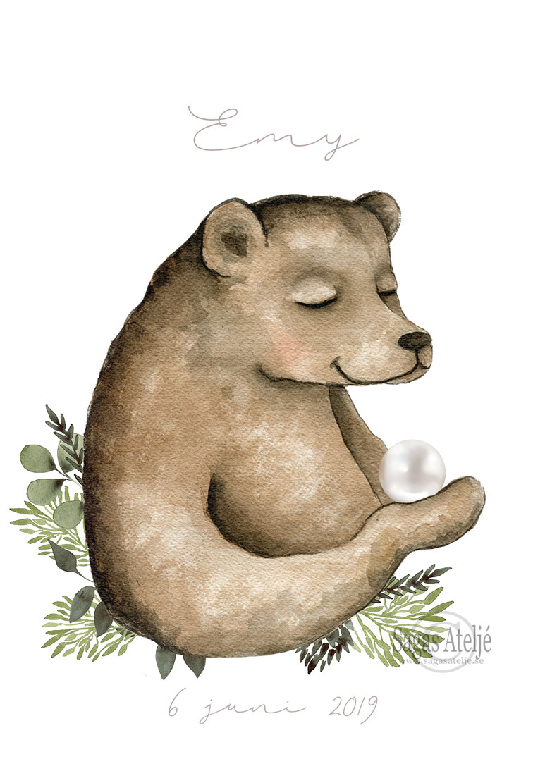 Birth stone Bear - 10