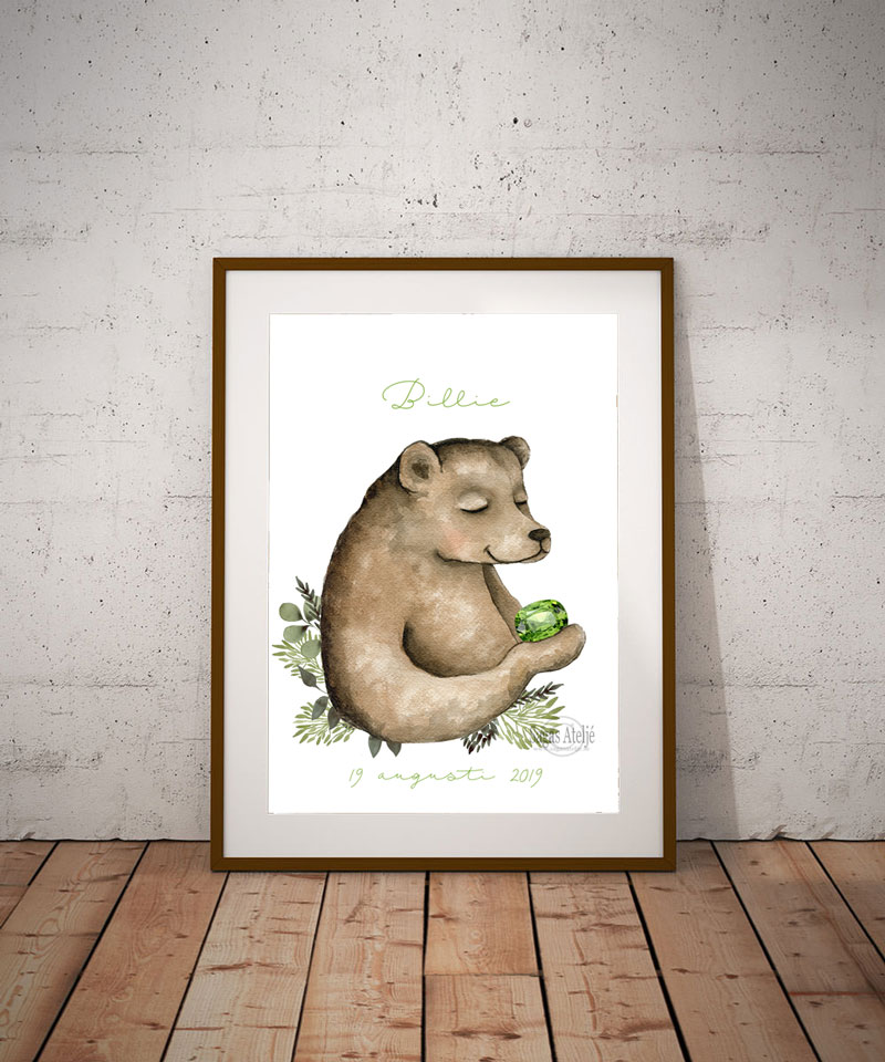 Birth stone Bear - 2
