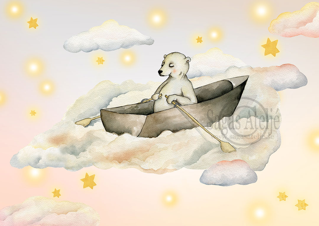 Above the sky - Isbjörnen Bastien