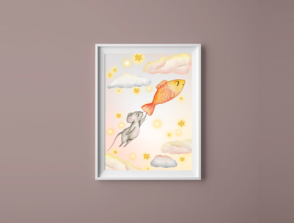 Above the sky - Musen Marcel & Fisken Minou - 2