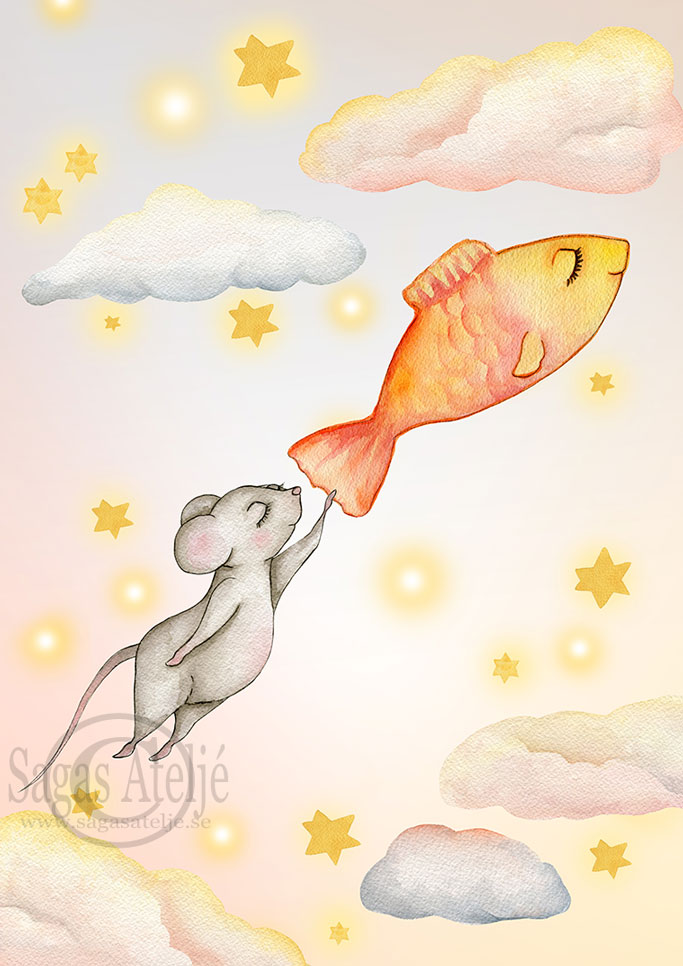 Above the sky - Musen Marcel & Fisken Minou