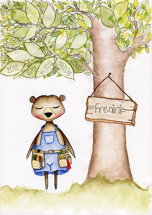Doptavla - Björnen Freddy - 4