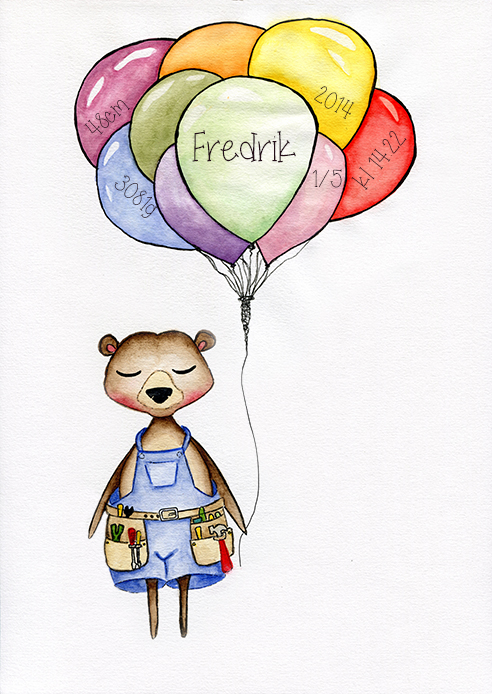 Doptavla - Björnen Freddy - 2