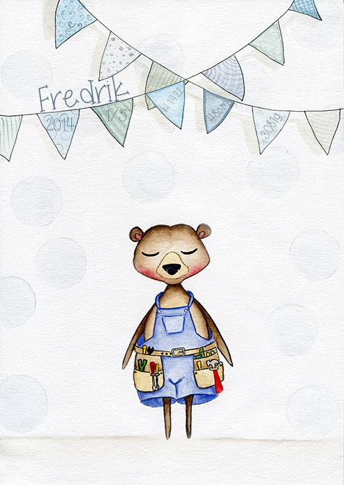 Doptavla - Björnen Freddy - 5