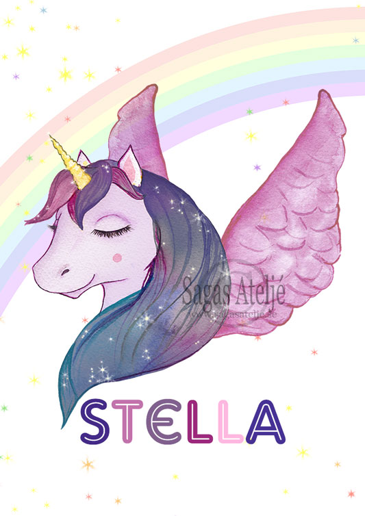 Namntavla Alicorn