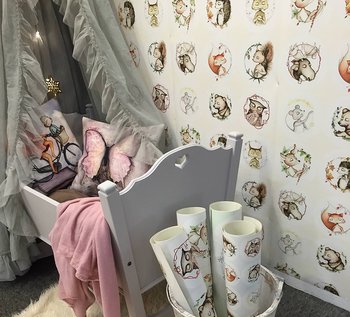 Barntapet Skogens Djur
