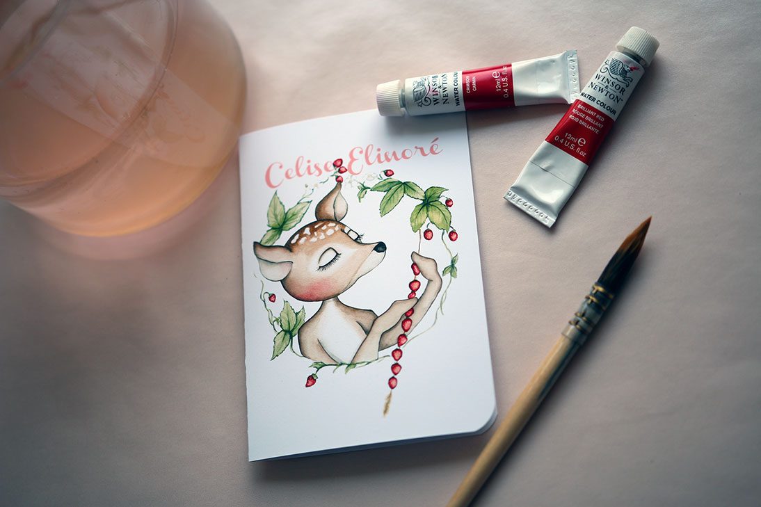 Invitation cards deer - 3