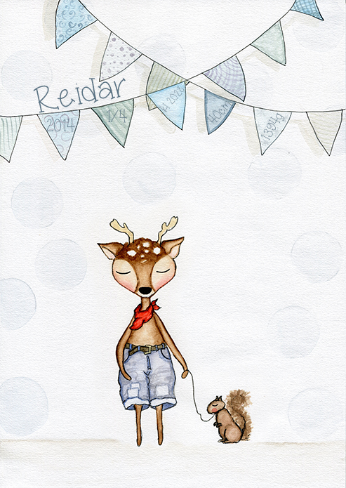 Doptavla - Reidar Rådjur - 3