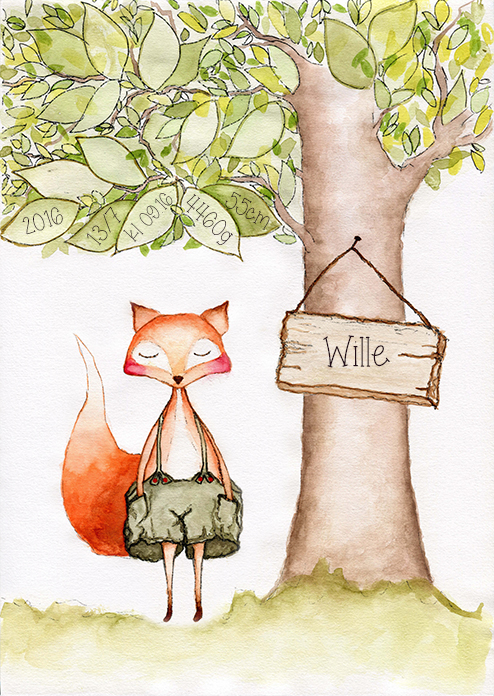 Doptavla - Willy the Fox - 3