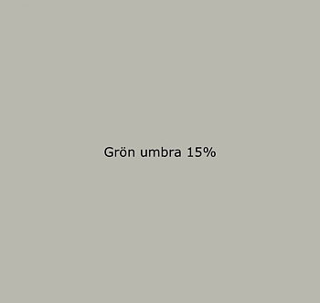 Linoljefärg Grön Umbra 15% 5L