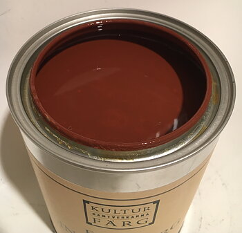 Linoljefärg Bränd Terra 44 1 L