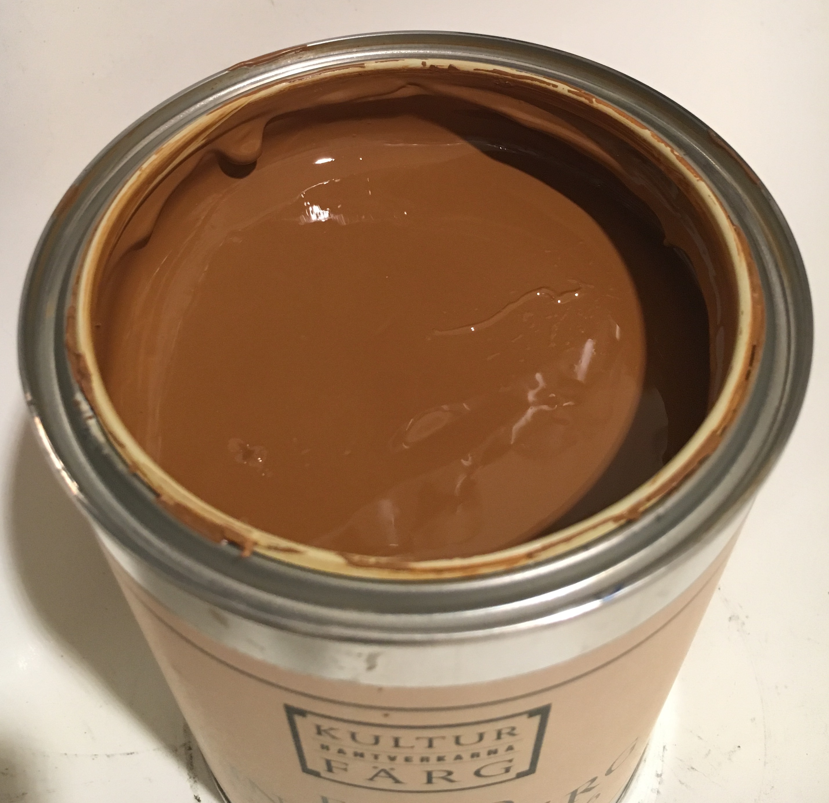 Linseed oil paints Unburnt terra 46 5 L - 2