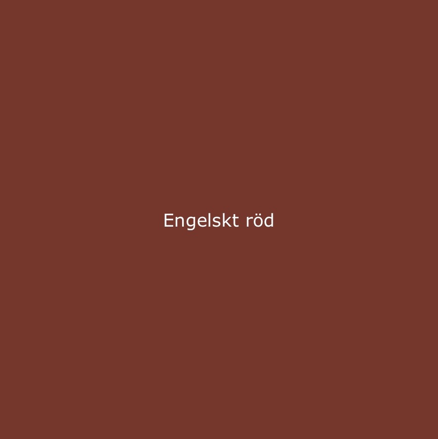 Linoljefärg Engelskt rött 48 5 L