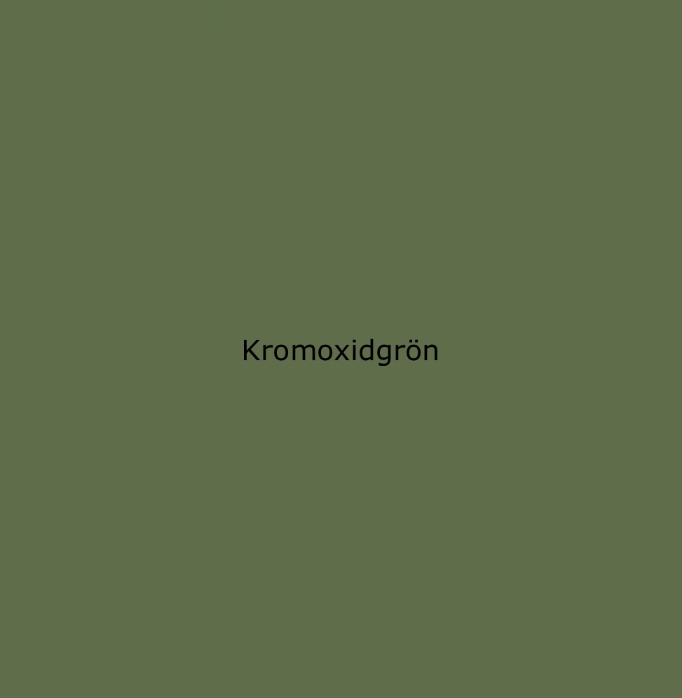 Linoljefärg Kromoxidgrönt 83 1 L