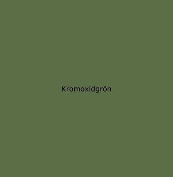 Linoljefärg Kromoxidgrönt 83 1 L