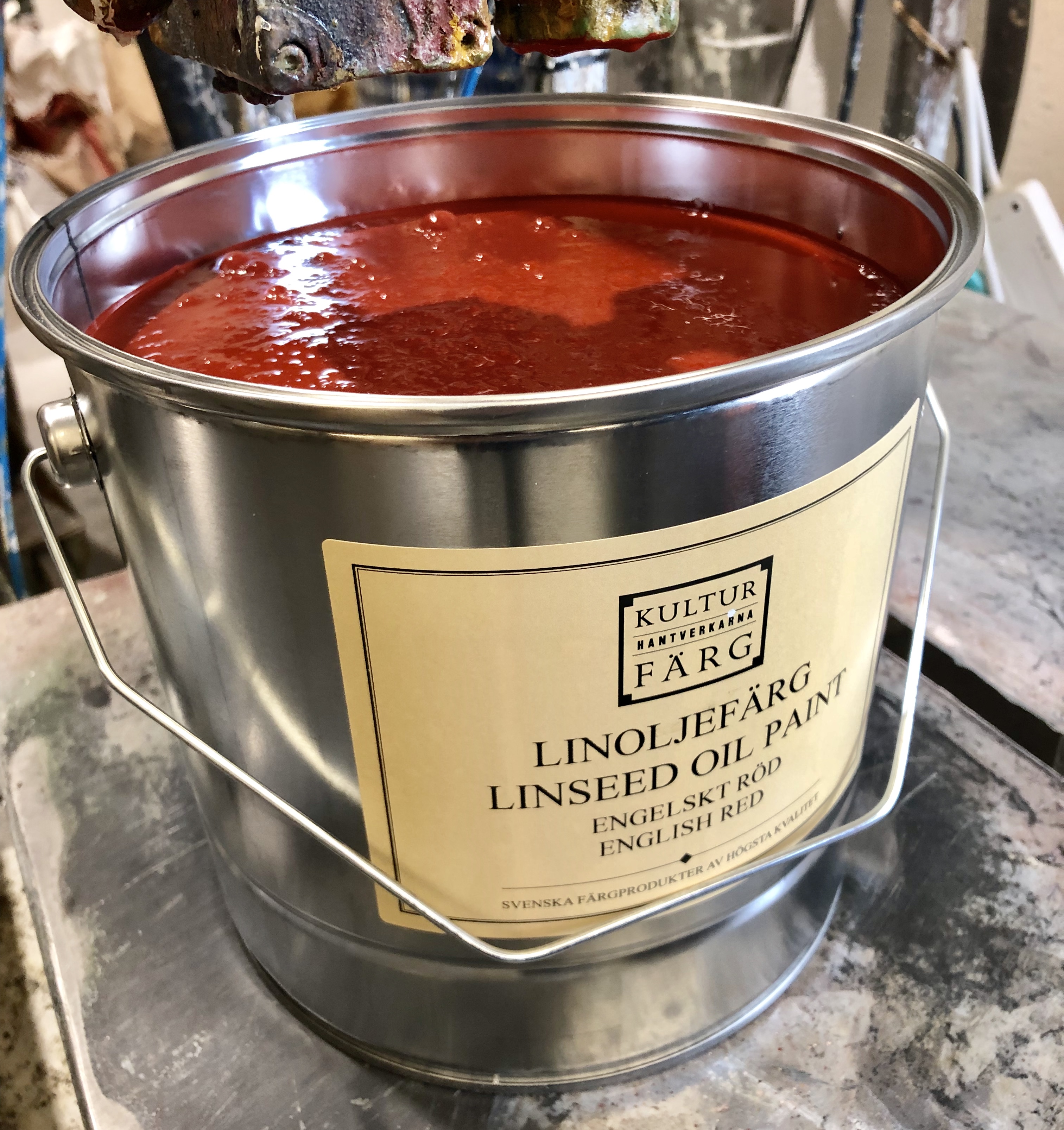 Linoljefärg Specialkulör 3 L - 9